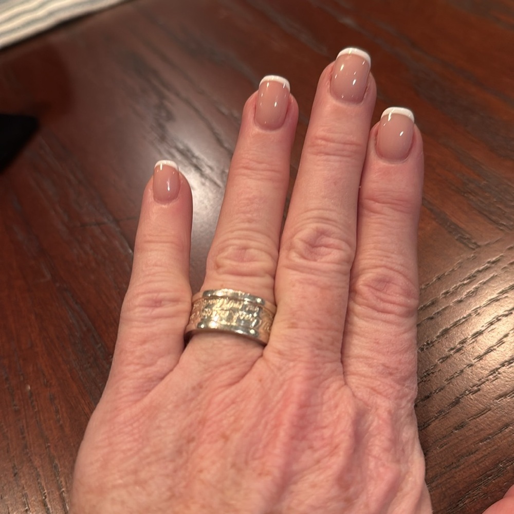 Coach Silver Ring - Picture 2 of 3